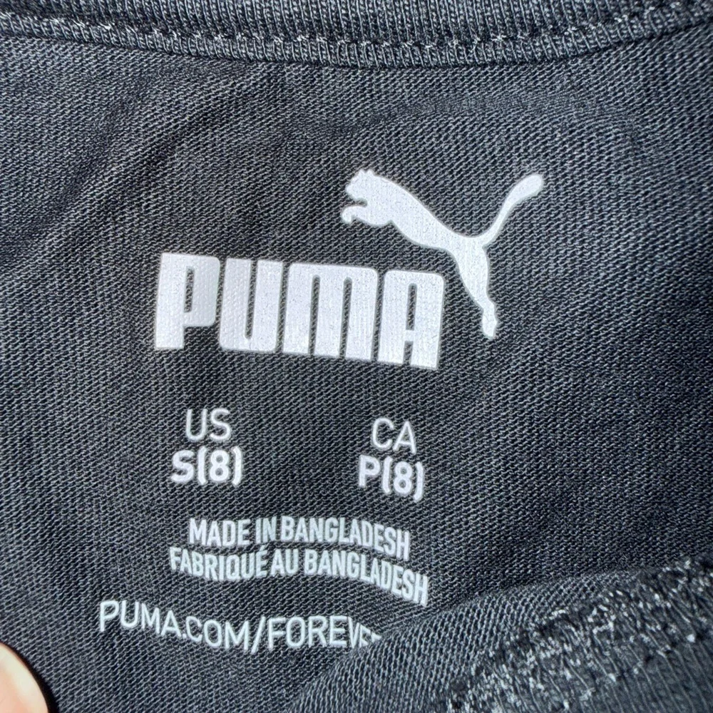 Kids Puma Black T-Shirt - Picture 2 of 2
